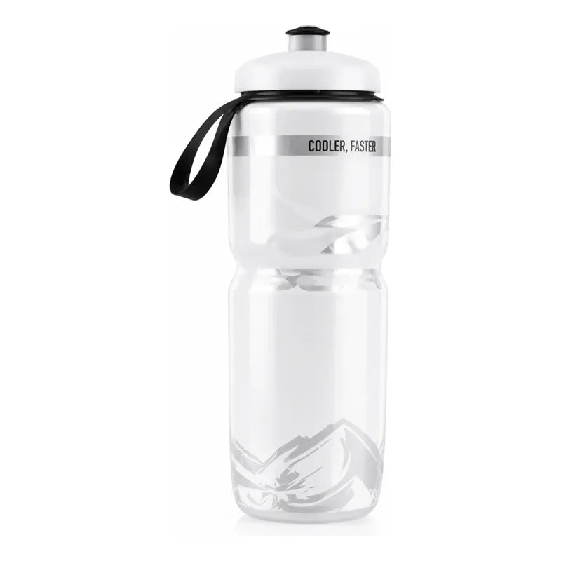 Botella De Agua Cooler Termico Bicicleta Frio/calor 700ml Blanco