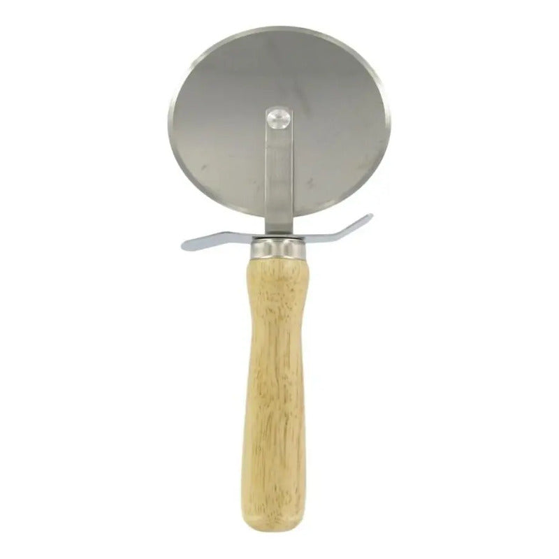 Cortador Para Pizza Con Mango De Madera Y Acero Clara