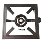 Cocinilla A Gas Camping 1 Plato Color Negro Acero Portatil