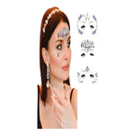 Pegatinas Gemas, Autoadhesivas Joyas Para La Cara Temporales