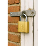 Candado De Seguridad 50mm Exterior Resistente 3 Llaves