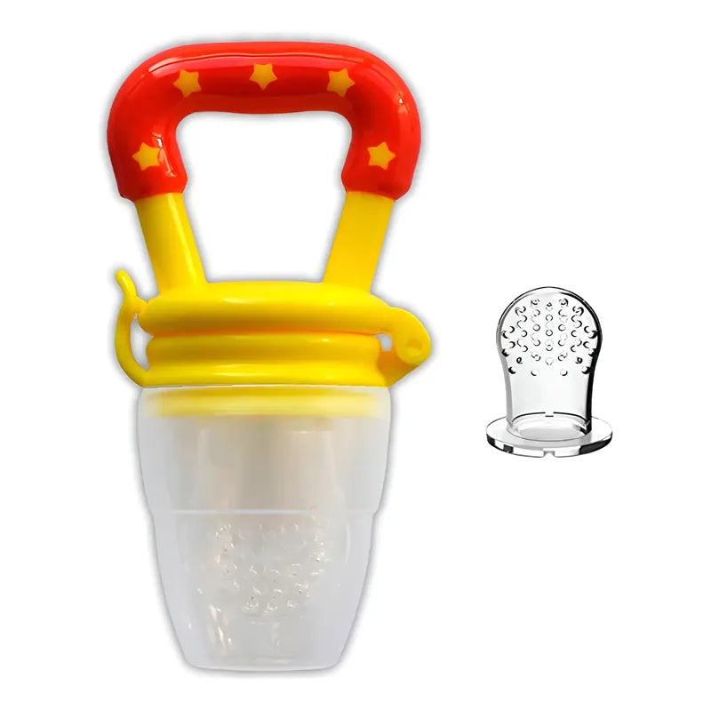 Chupete De Silicona Para Frutas Bebés Alimentador Antiahogo