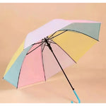 Paraguas De Niñas Paraguas Infantiles Lluvia 90cm Sombrilla Color Celeste Diseño De La Tela Colores