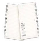Cuadernos Universitarios 100 Hojas 7mm Tapa Dura Línea Transparente