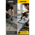 Llave De Impacto Y Taladro Tasbel Inalambricos Electrico 98v
