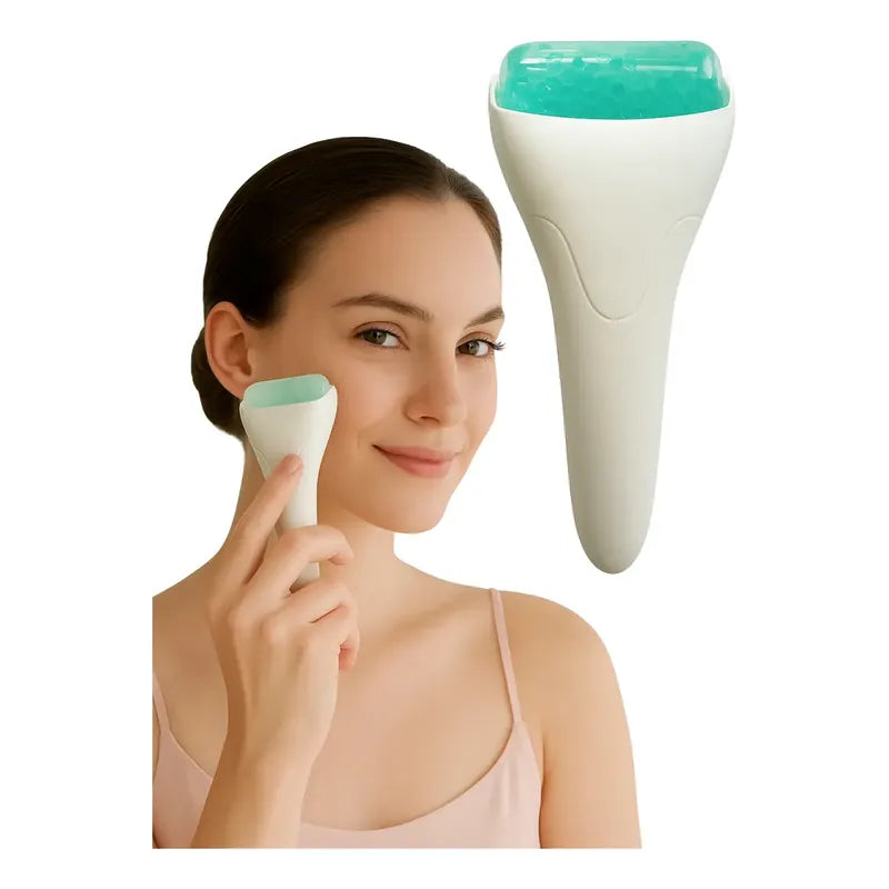 Rodillo De Hielo Para Cara Y Ojos Rodillo Facial Masajeador Mixta Día/noche