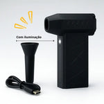 Mini Soplador De Aire Portatil De 3 Velocidad Recargable Negro