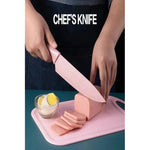 De Cuchillos Acero Inoxidable Juego 6 Piezas Cocina Color