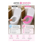 Cubre Asiento Funda Lavable Cálida Inodoro Taza Wc Baño