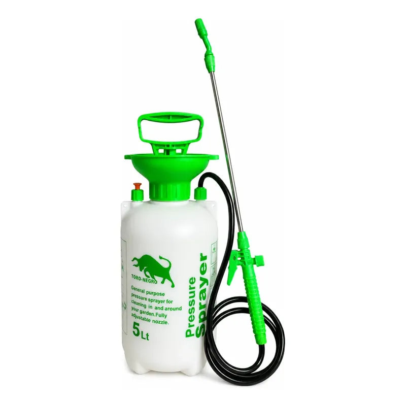 Fumigador De Espalda Pulverizador 5 Litros Manual Jardín Verde Lima