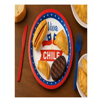Platos Desechables Decoracion Fiestas Patrias Chilena
