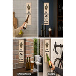 Destapador De Pared Abre Botellas Cerveza Bedidas Abridor