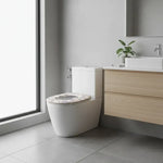 Cubre Asiento Funda Lavable Cálida Inodoro Taza Wc Baño