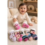 X6 Calcetines De Invierno Para Bebes Chiporro Frio Térmicas  Varios Surtidos 0-24