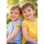 Parche Curita 80 Unidades Colores Transpirable Impermeable