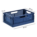 X4 Cestas Organizadoras Plegables Almacenamiento 30x20x13
