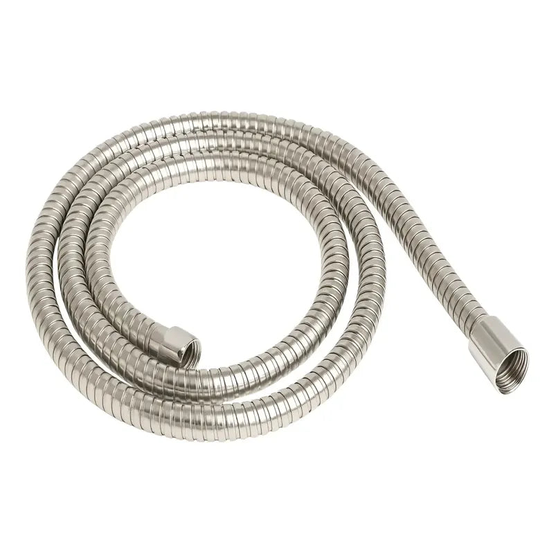 Manguera Ducha Flexible Extensible Cromada Acero Inoxidable Plateado Cromado
