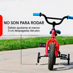 Ruedas Estabilizadoras Regulables Aro 12-20  Bicicleta