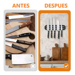 Soporte Magnético Para Cuchillos Con Doble Imán 50cm