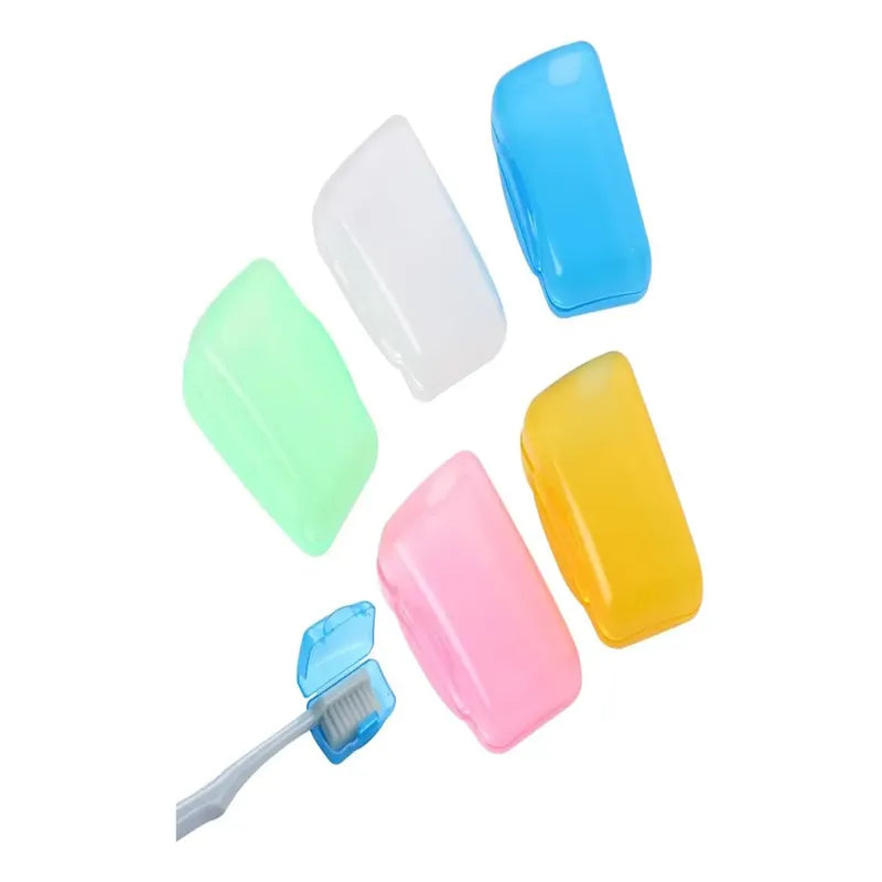 Pack De 5 Fundas Para Cepillo De Dientes 5 Colores