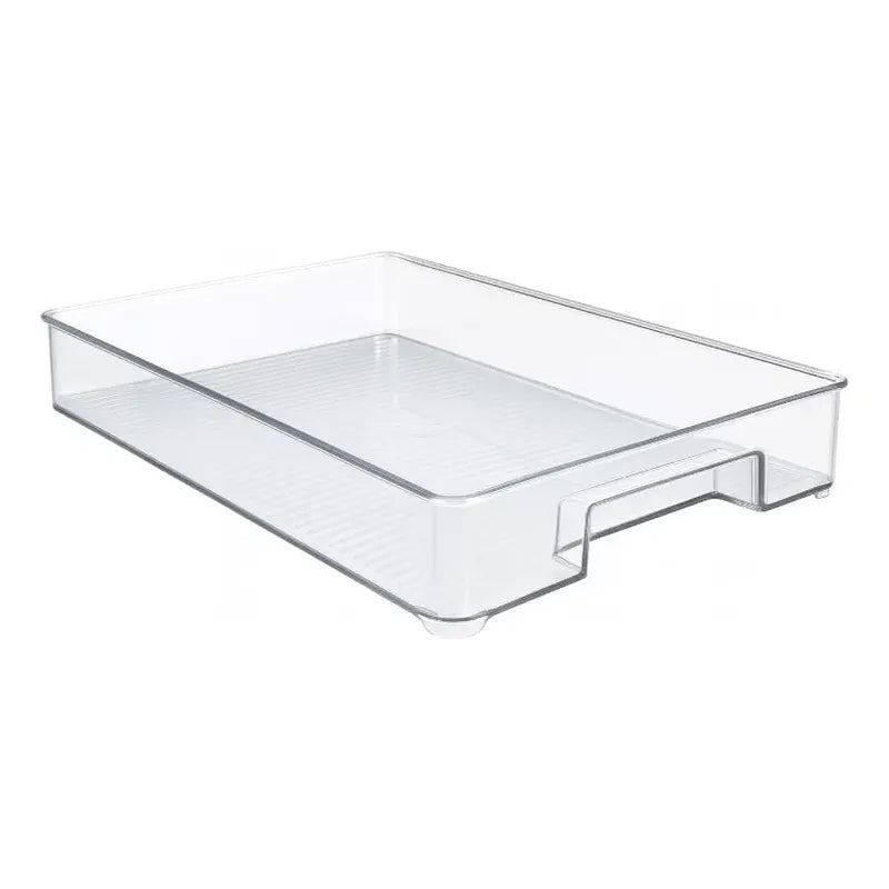 Caja Organizadora Refrigerador Sin Tapa Contenedor  Acrílico Transparente