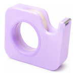 Porta Scotch Dispensador De Cinta Adhesiva Escritorio Lila