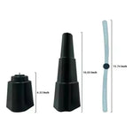 Espanta Mosca X2 Ventilador Para Mesa Casa Jardin Asados