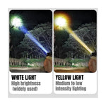 Linterna Táctica 4en1 Emergencia Martillo Seguridad Usb Linterna Rojo Luz Blanco