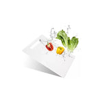 Tabla Para Cortar De Plastico Carne Y Verduras 37x23cm Lisa