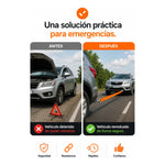 Eslingas De Amarre 3,5mt X5cm De Carga Set X1 Camion Naranja