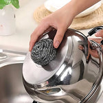 Set 4 Fibras Metálicas Espirales Para Lavar Trastes Cocina