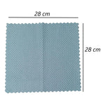 Set De 3 Paños De Microfibra 29x29 Seca Vajillas Limpieza Varios