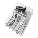 Organizador Cubiertos Utensilios Servicios Cocina 6 Cajones Transparente