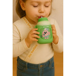 Termo Botella Funda Silicona Acero Inoxidable Correa 500ml