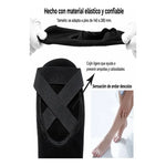 Calcetines Antideslizantes Para Yoga Pilates Danza Gimnasia Gris Lisa 32-40