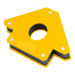 Pack 3 Escuadras Magnéticas Medianas Para Soldar 25 Lbs