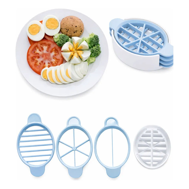 Rebanador De Huevos 3 En 1 Cortador Multifuncional Variado