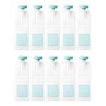Pack 10 Bolsa Reutilizable Para Snack Papilla Compota Jugo Transparente