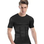 Polera Compresión Hombre Faja Camiseta Reductora Hombre