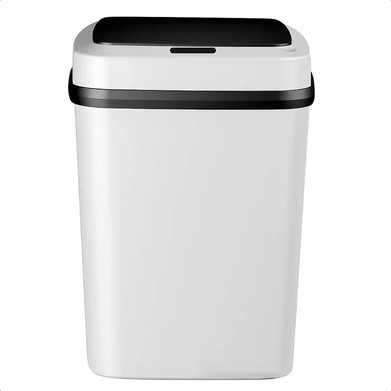 Basurero Con Sensor Automático Inteligente Para Baño Y Cocina Arcashopping Blanco