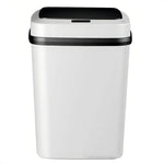 Basurero Con Sensor Automatico Inteligente Impermeable 13l Blanco