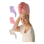 Toalla Para Pelo Turbante Microfibra Secar Cabello Color X3