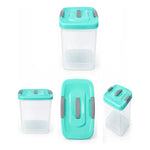 Caja Plastica Organizadora 6 Litros Transparente Tapa Wenco