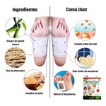 100 Parches Desintoxicantes Para Pies Kinoki Alivia Estres