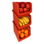 X6 Organizador Gaveta Multiuso Apilable Ventilado Kendy