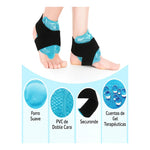 X2 Compresa Frio/calor Para Tobillo Pie Reutilizable Ajustab