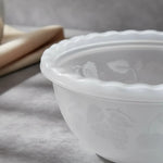 Ensaladera Bowl Redondo Plastico Recipiente Multiuso 1,9lts Transparente