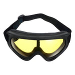 Antiparras Gafas De Nieve Con Filtro Uv Para Snowboard Negro Espejado