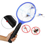 X2 Raqueta Mata Moscas Eléctrico Recargable Mosquitos Variado