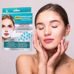 Set De 6 Parches De Gel Antiarrugas Para Mejillas Normal Día/noche